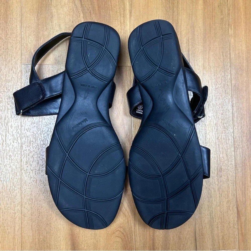 Madeline‎ Black Minimalist Sandals